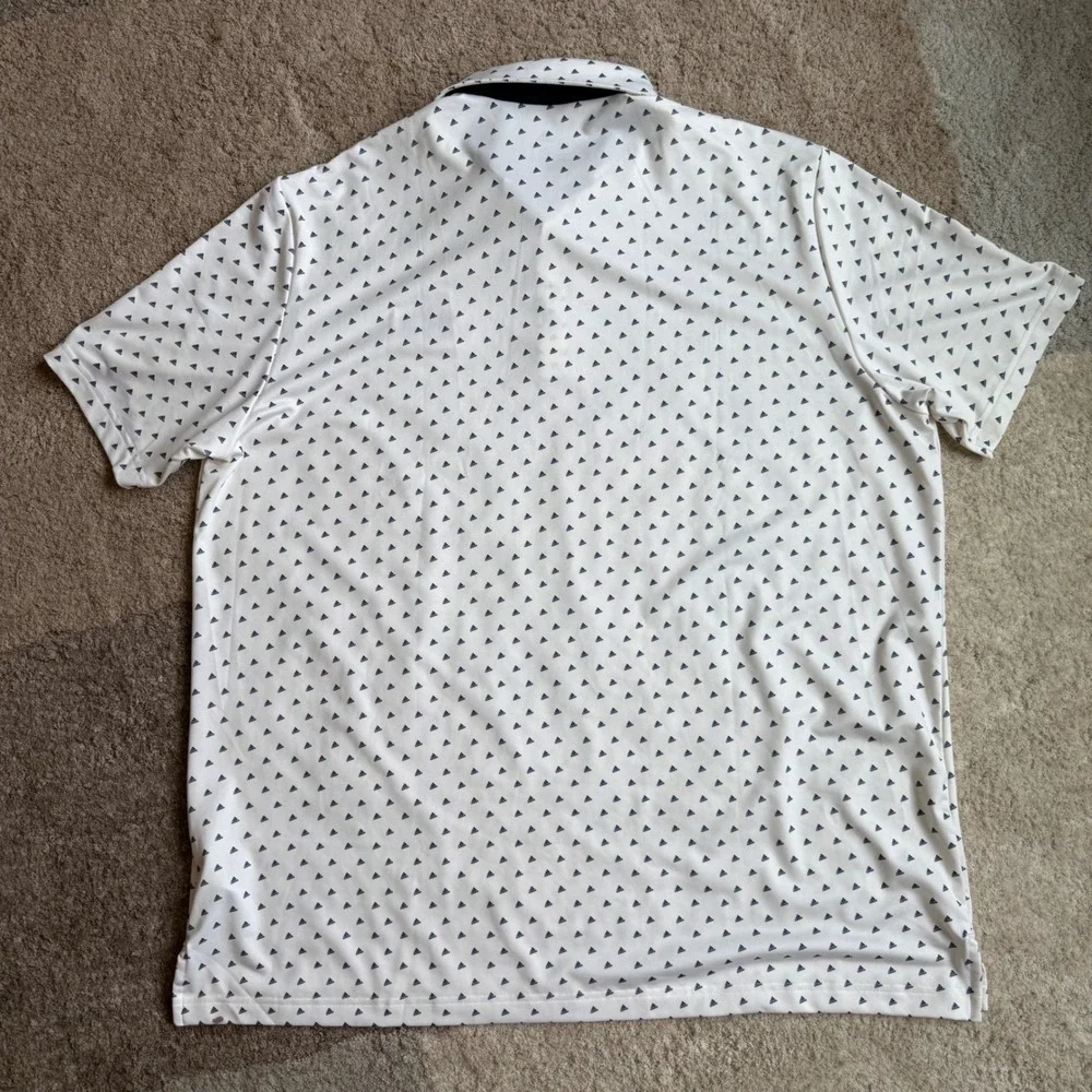 Adidas Mens 2020 PGA Championship Harding Park Golf Polo Shirt White 2XL